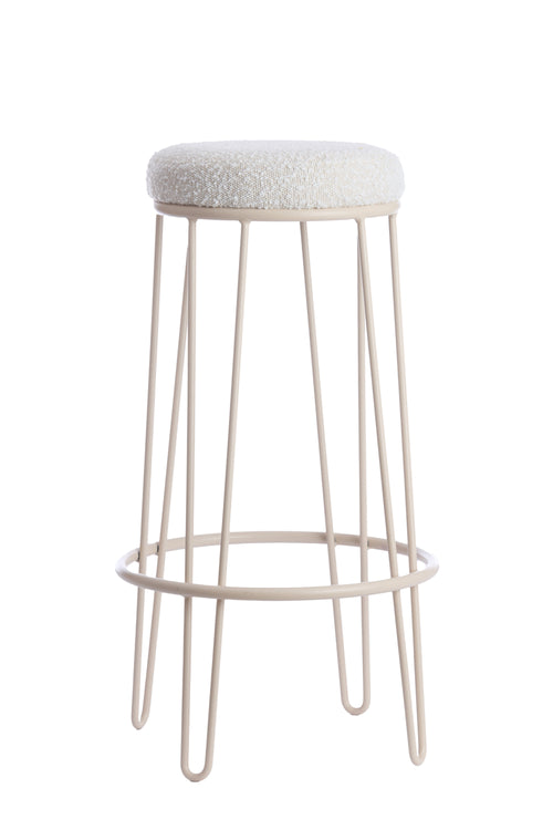 Light & Living zitmeubel Alice - wit - 41x41x73 cm