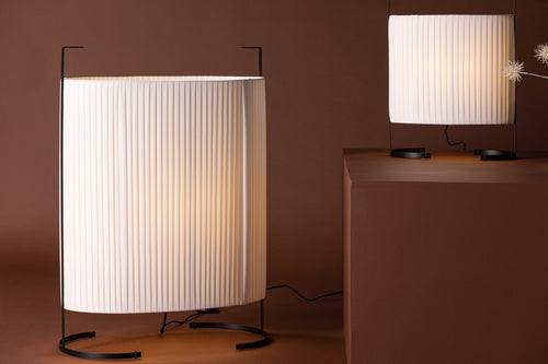 Rebellenclub Vloerlamp Kveld - beige - Ø 59 cm