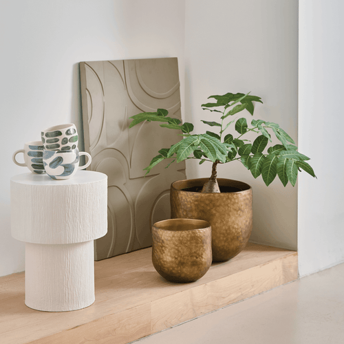 Urban Nature Culture pot Oro, L Gold - Ø 29.5x26cm - vtwonen shop