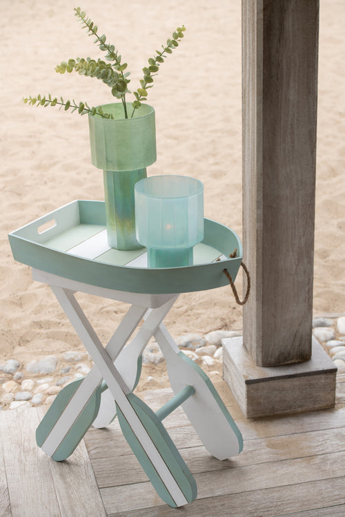 J-Line vaas Ann - glas - groen