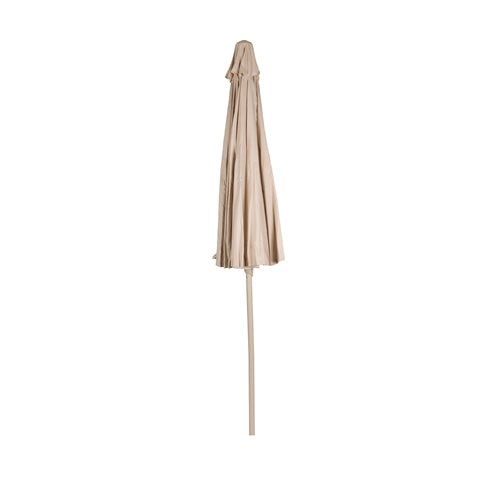 Zuiver Sunshine Parasol Brown Rice inclusief hoes - Beige - vtwonen shop