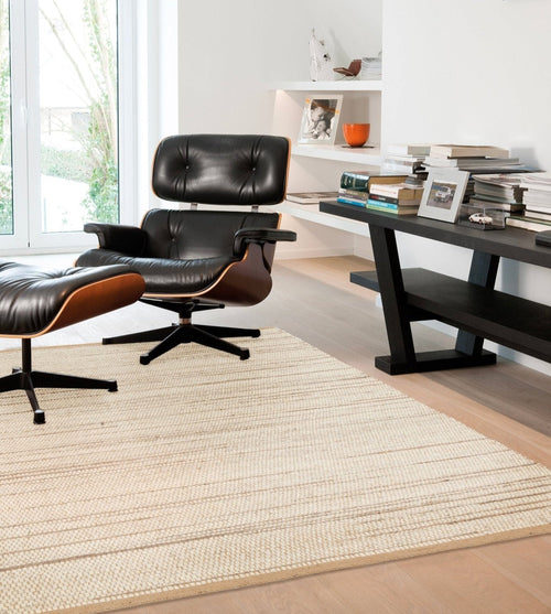 AFK Living vloerkleed Marius - handgemaakt - 70% Nieuw-Zeelandse wol, 30% jute - 120 x 170 cm - vtwonen shop