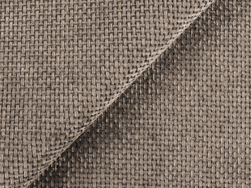 LaMiaSofa Tweezits modulaire bank Cervo - chenille stof - donkerbeige - 174x94x75