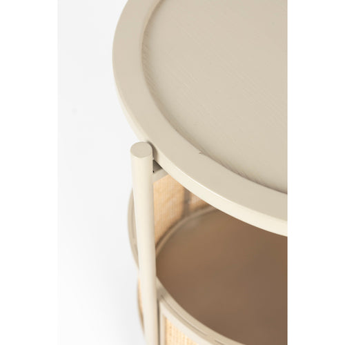 Housecraft living Makoto Bijzettafel Rond 30x30 cm Zand - Beige - vtwonen shop