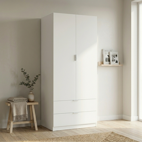 Calicosy - Kast DARION - licht hout 52x81,2x180 cm