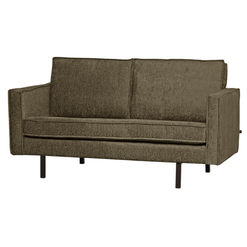 WOOOD 2-zits bank Rodeo - Structure Velvet - Bonsai - 85x150x86