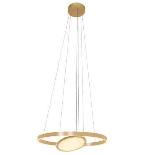 Steinhauer hanglamp Ringlux - 2 lichts - 60x 150 cm - mat goud - vtwonen shop