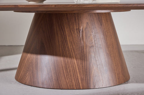 Rebellenclub Salontafel Oulu - ¿120 cm - Donkerbruin