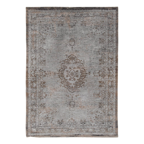 Louis De Poortere vloerkleed Grey Ebony - grijs - 280x390cm - vtwonen shop