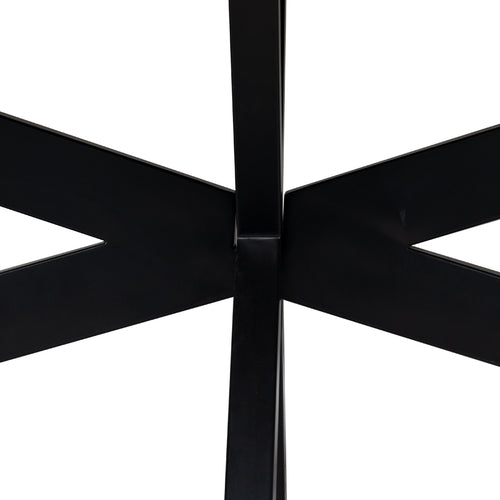 Giga Meubel Eettafel Barn - Naturel Mangohout Metaal - 300x100x78cm - vtwonen shop