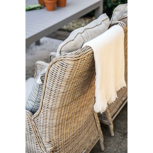 Garden Impressions tuinset Marbella - Tulli - vintage willow - Ø148x75 cm - 6-delig