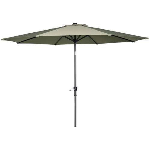 Garden Impressions stokparasol Lotus olijf Ø300 cm met Cosmo voet en hoes