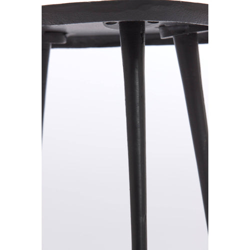 Light & Living bijzettafel PUNO - 56x44x44cm - zwart