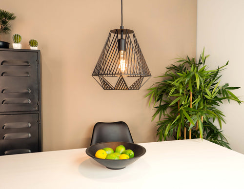 EGLO hanglamp Stype - e27 - ø 33 cm - zwart