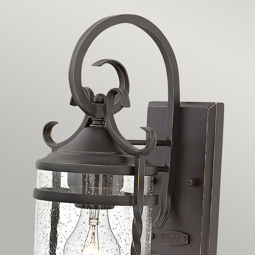 Casa Hinkley Outdoor 1-lichts Wandlantaarn Olde Zwart IP44