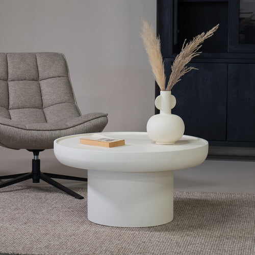 Giga Meubel Salontafel Joyce - Rond - MDF - 80cm