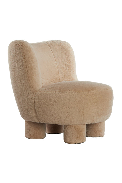 Light & Living stoel KAMOVU - 79x76x77cm - bruin - vtwonen shop