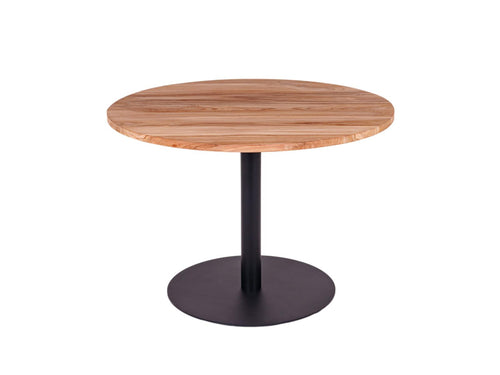 MaximaVida massief rond teakhouten tafelblad Java indoor 100 cm - vtwonen shop