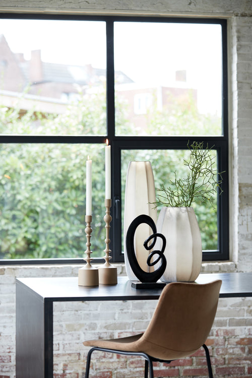 Light & Living vaas BRADLEY - Ø17x60cm - bruin - vtwonen shop