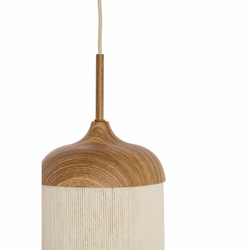 Light & Living hanglamp Danialo - bruin - Ø35cm - vtwonen shop