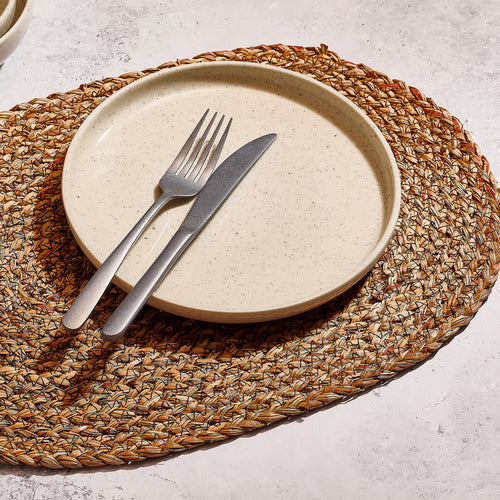 Salt & Pepper - Plat bord 27,5xH2,5cm vanille Blush - Set van 4 - vtwonen shop