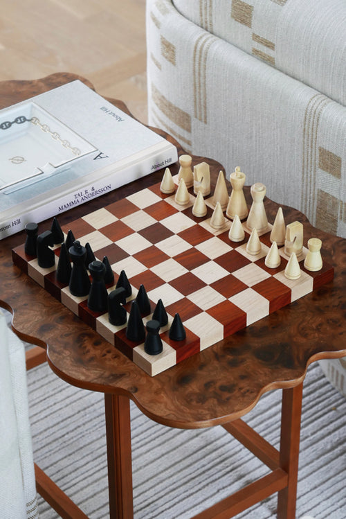 Printworks Spel - Chess Wood - The Modernist