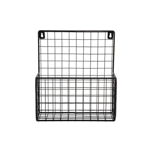 Present Time tijdschriftenrek Reja - zwart - 27x10x30cm - vtwonen shop