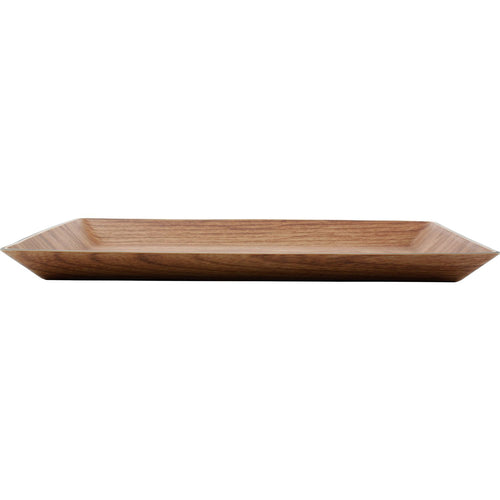 Bonbistro - Dienblad 30x23,5xH2cm bruin Buffet