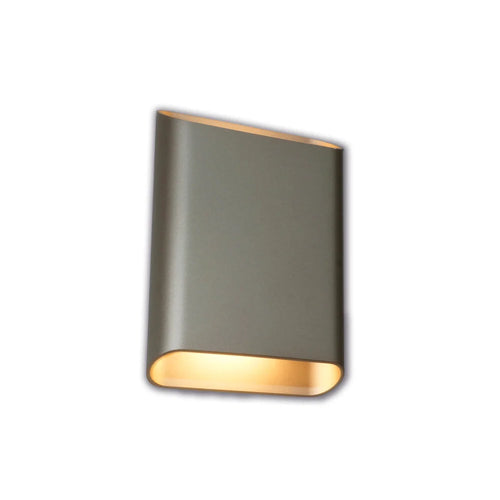 Artdelight wandlamp Diaz - 2 lichts - 4  x 20   cm - champagne