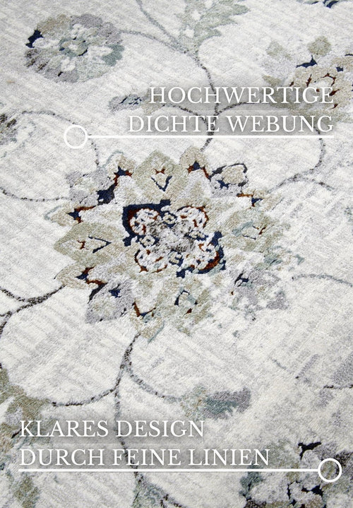 Villeroy & Boch 1809 Shortpile Rug Franz Cream Multicolor 155x235 cm