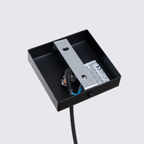 Sollux Lighting Hanglamp KARBON 1 zwart - 8x8x118cm