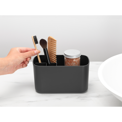 Brabantia Badkamercaddy ReNew - dark grey - vtwonen shop