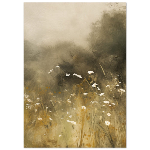 Artfulprints  Abstract - Floral essence   poster A4 21x29.7 cm - vtwonen shop