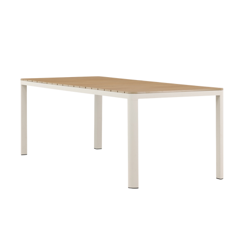 Nest outdoor Ingo Polywood Tuintafel Beige - 210 x 90 cm - vtwonen shop