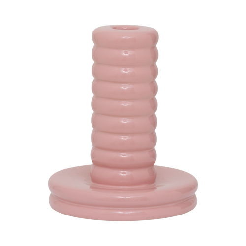 Urban Nature Culture kandelaar Kabelo, mellow rose - Ø 12.5 * 15 cm