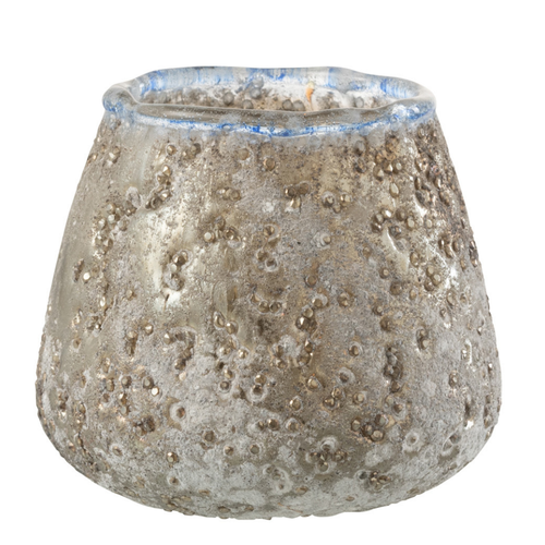 J-Line kaarshouder - glas - grijs - small - 3 stuks - vtwonen shop