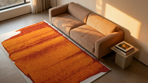 Louis De Poortere vloerkleed Nuage - oranje - 240x340cm