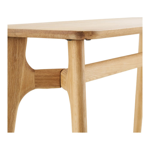 Artichok Renske houten bureau naturel 100 x 35 cm