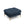 Cosmopolitan Design Poef Bali structurele stof, baksteen - 60x60x41cm