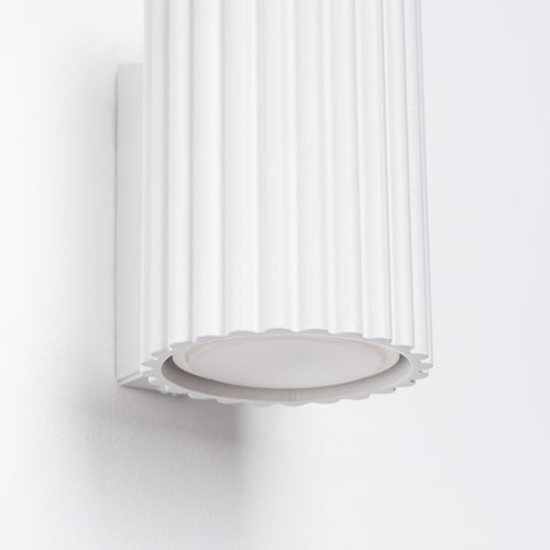 Sollux Lighting Wandlamp KARBON 10 wit - 6,5x8,5x10cm