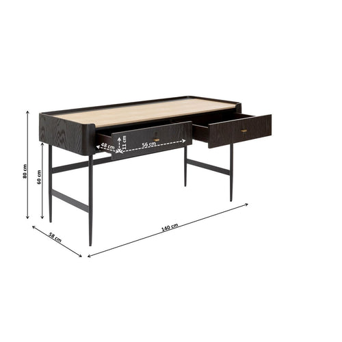 Kare Design Bureau Milano 140cm - vtwonen shop