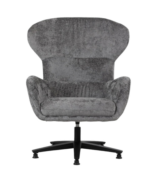 FurniLux Fauteuil Dorien Grijs van de collectie bij – Luxe Comfort en Elegantie in Eén - 54 x 84.5 x 104.5