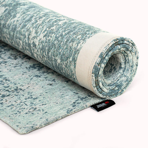 Louis De Poortere vloerkleed Neptune - blauw - 200x280cm - vtwonen shop