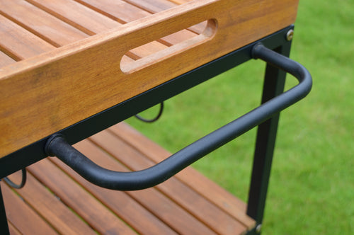 Sens-Line - Butler Trolley - 67x40x84cm - Acaciahout