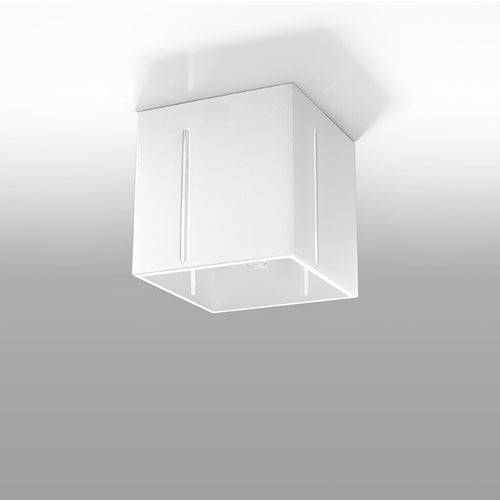 Sollux Lighting Plafondlamp PIXAR wit - 10x10x10cm