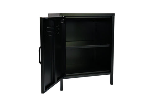 MaximaVida metalen lockerkastje Finn  52 x 40 x 67 cm zwart - vtwonen shop