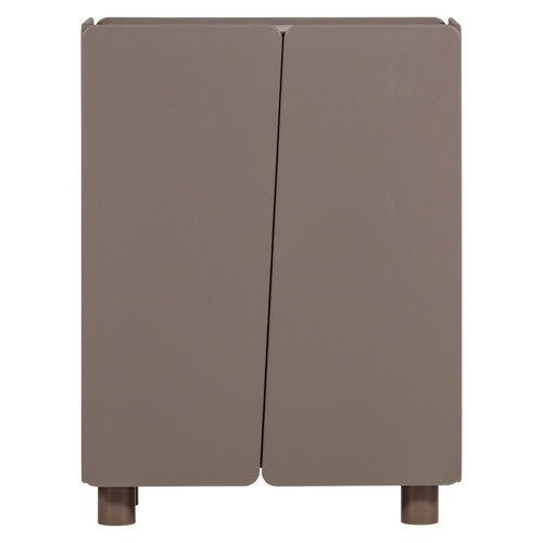 WOOOD opbergkast 2-deurs Root - Grenen - Truffel Bruin - 135x100x45