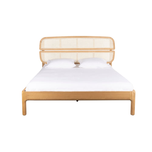 Zuiver Storm Bed Naturel/Webbing 160