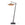 GOOD&MOJO vloerlamp Kalimantan - bruin - Ø60cm