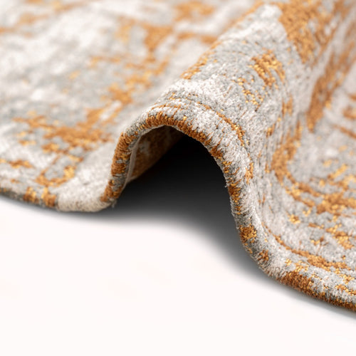 Ecorugs vloerkleed Columbus Gold - geel - 170x240cm